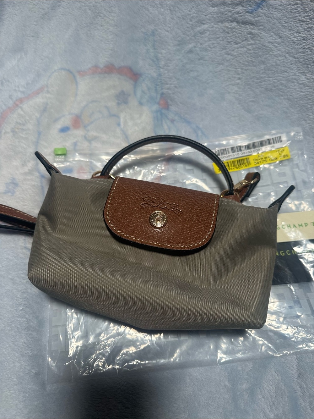 Nylon dumpling handbag purse pouch crossbody top handle bag
